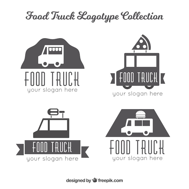 Minimalist Pack Of Food Truck Logos Nohat Free For Designer - fresh dog tags roblox