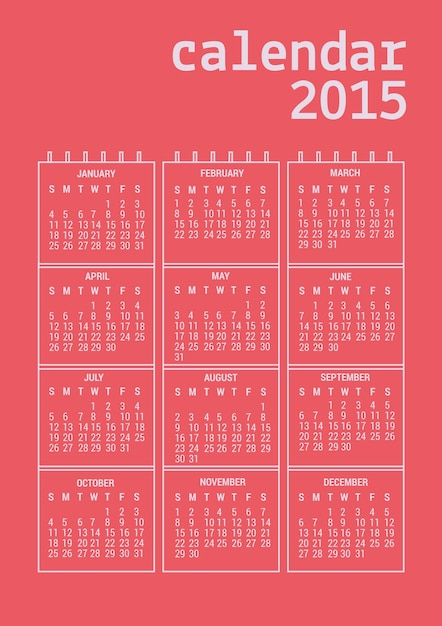 Editable Calendar Template 2015 from cdn.nohat.cc