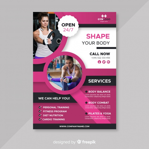 Personal Training Flyer Template from cdn.nohat.cc