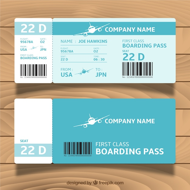Boarding Pass Template Free from cdn.nohat.cc
