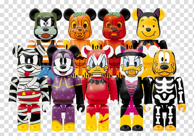 Bearbrick Mickey Mouse Minnie Mouse Sheriff Woody Buzz Lightyear Sunny Side Up Transparent Background Png Clipart Nohat Free For Designer