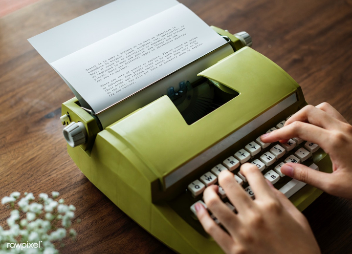 Typewriter for writer | Free stock photo - 385115 - Nohat - Free for  designer
