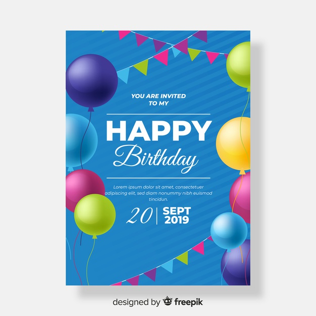 Party Invitation Template Free Download from cdn.nohat.cc