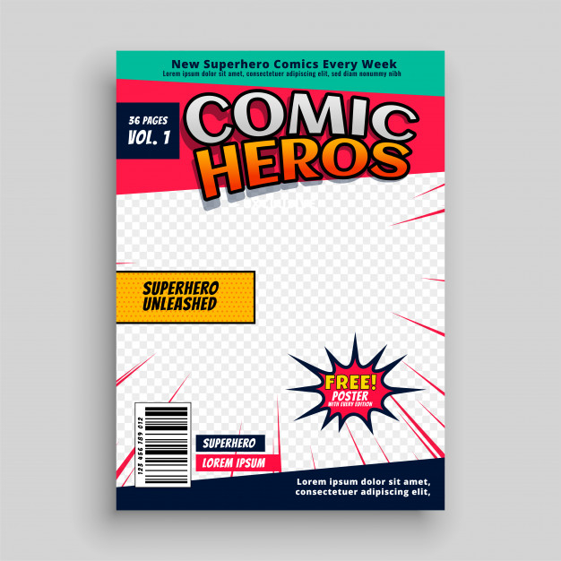 Comic Book Cover Page Template from cdn.nohat.cc