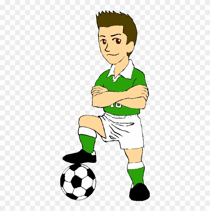 Playing Soccer Clip Art Captain Football Team Clipart Nohat Free For Designer