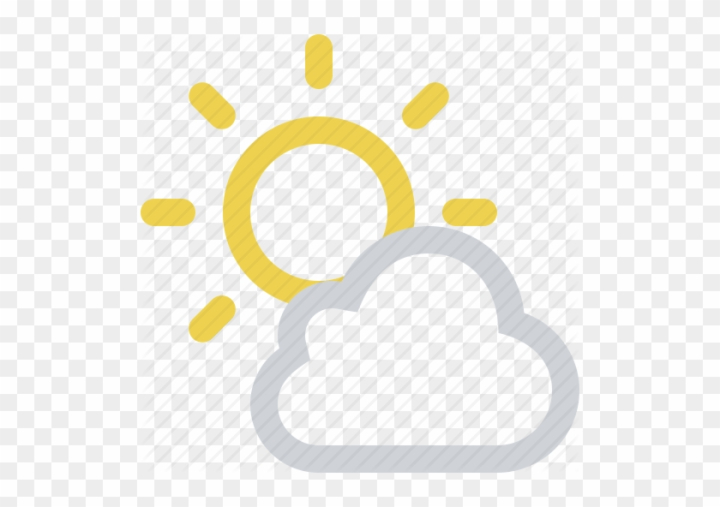 Cloud Partly Cloudy Sun Free Image On Pixabay Sunny Cloudy Weather Icon Nohat Free For Designer