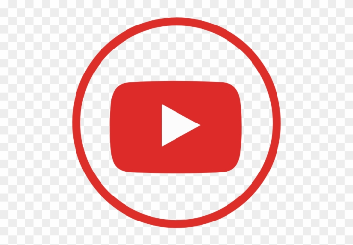 Youtube Logo Round Png Youtube Icon Circle Png Png Free Transparent Image